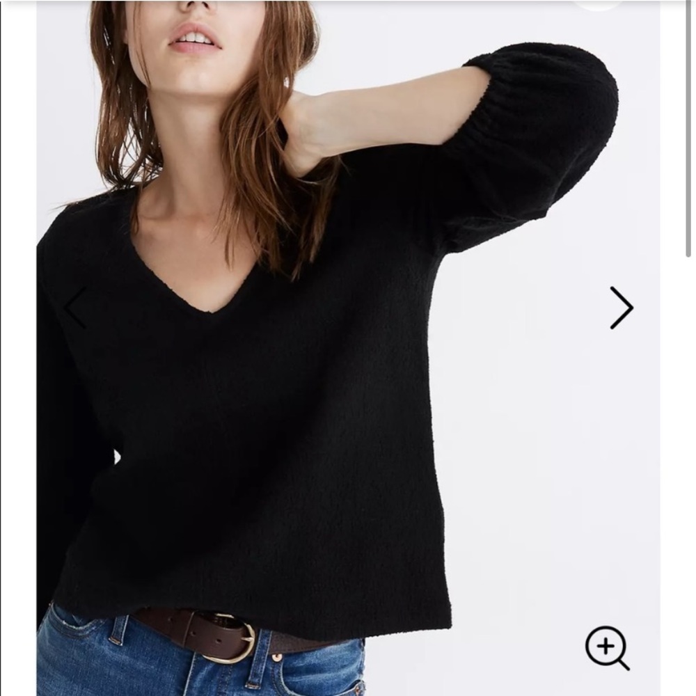 Madewell Texture and Threat Sweater Top